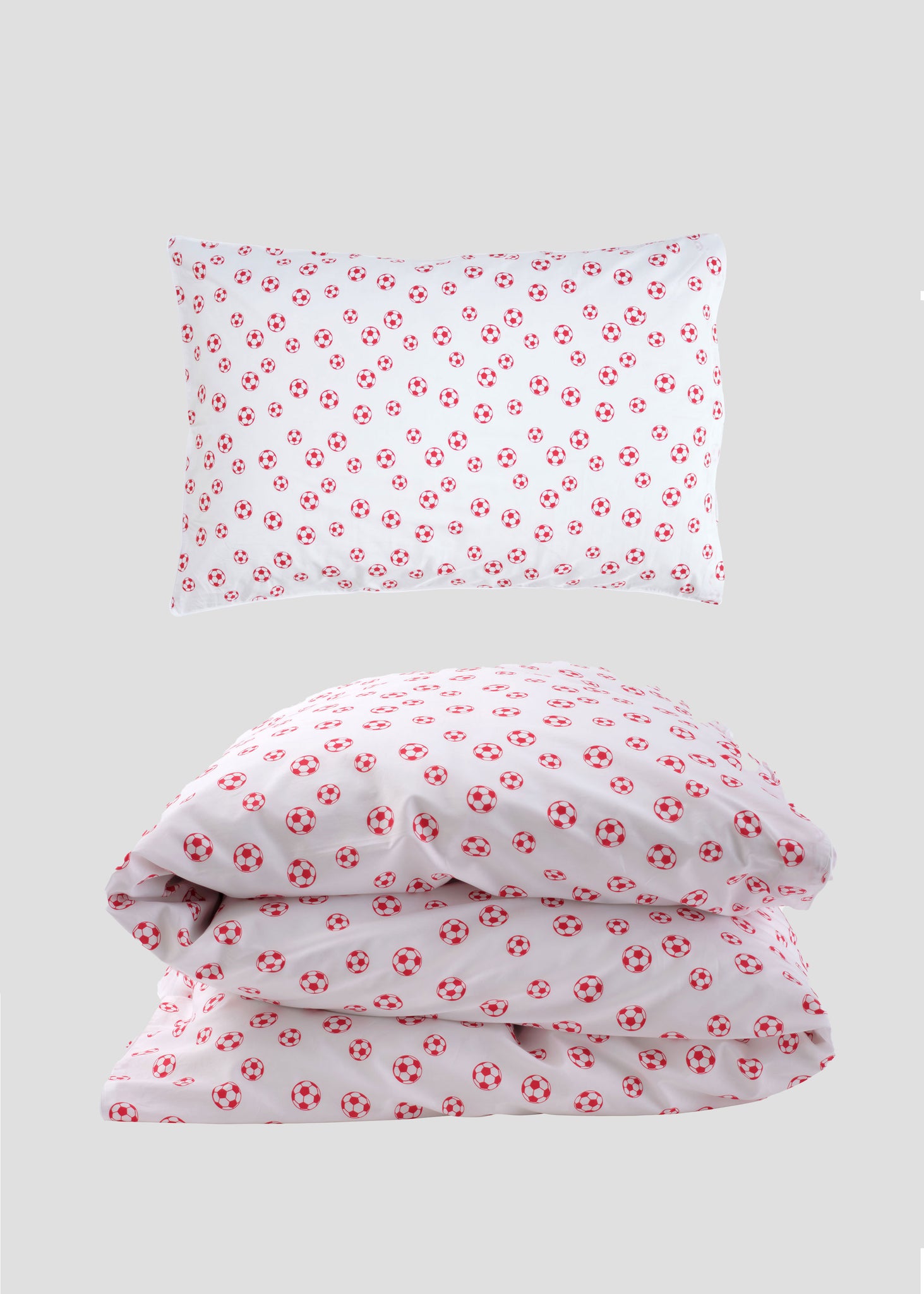 RED FOOTBALLS SIMPLE SET